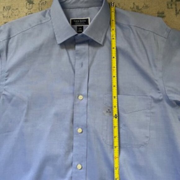 🧡3/15 NWT Club Room Regular Fit Performance Cotton Shirt Men's 16/32-33 - Picture 8 of 11